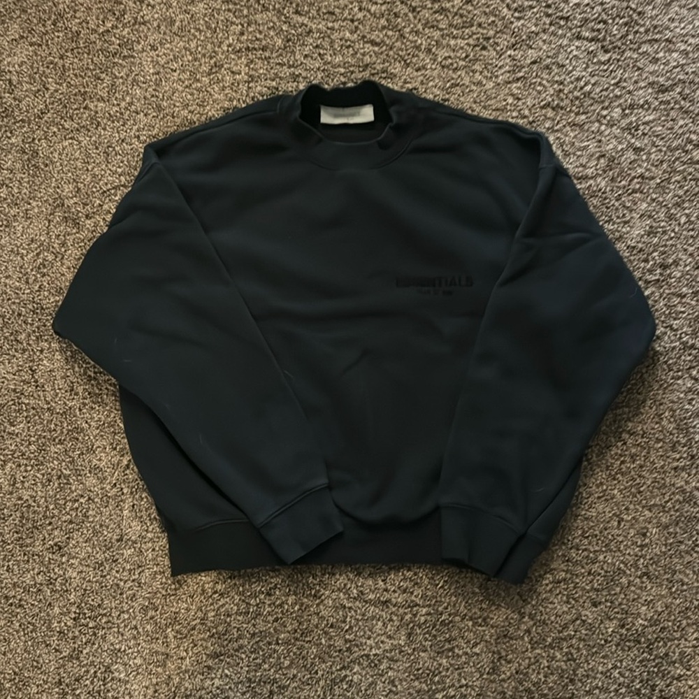 Black Fear of God Crew Neck Size S